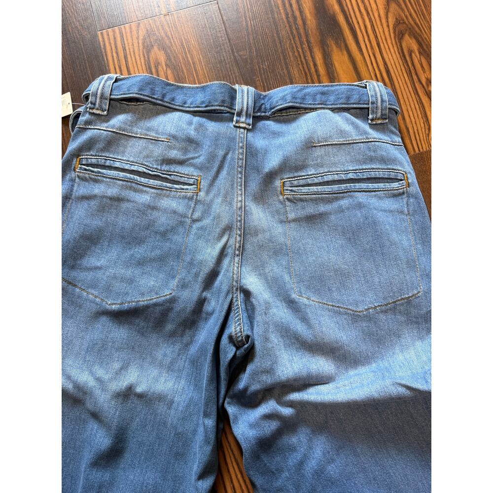 NWT Pilcro Nova High-Rise Wide-Leg Belted Jeans Size 30 - Picture 6 of 13